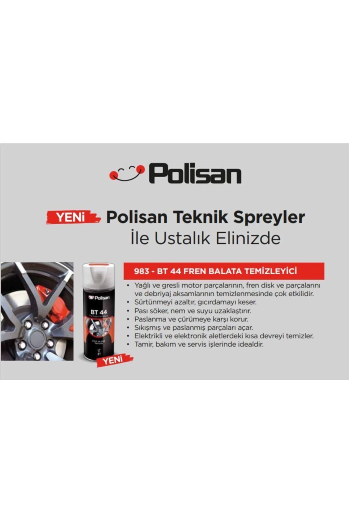 Polisan%20Sprey%20Bt%2044%20Fren%20Balata%20Temizleyici%20500%20Ml